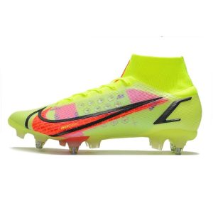 Nike Mercurial Superfly Elite SG PRO AC Volt Černá Bright Crimson